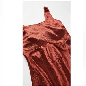 NWT Vince Slim Fitted Slip Dress in Sangre